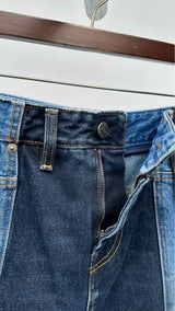Diesel Reconstructed Denim Skirt