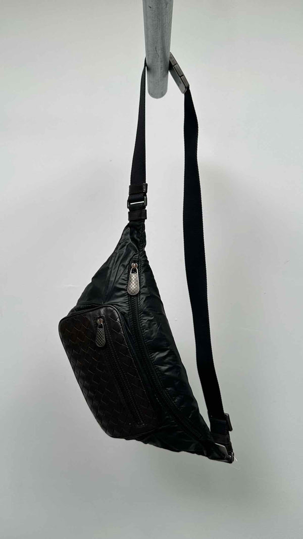 Bottega Veneta Intrecciato Waist Leather Bag