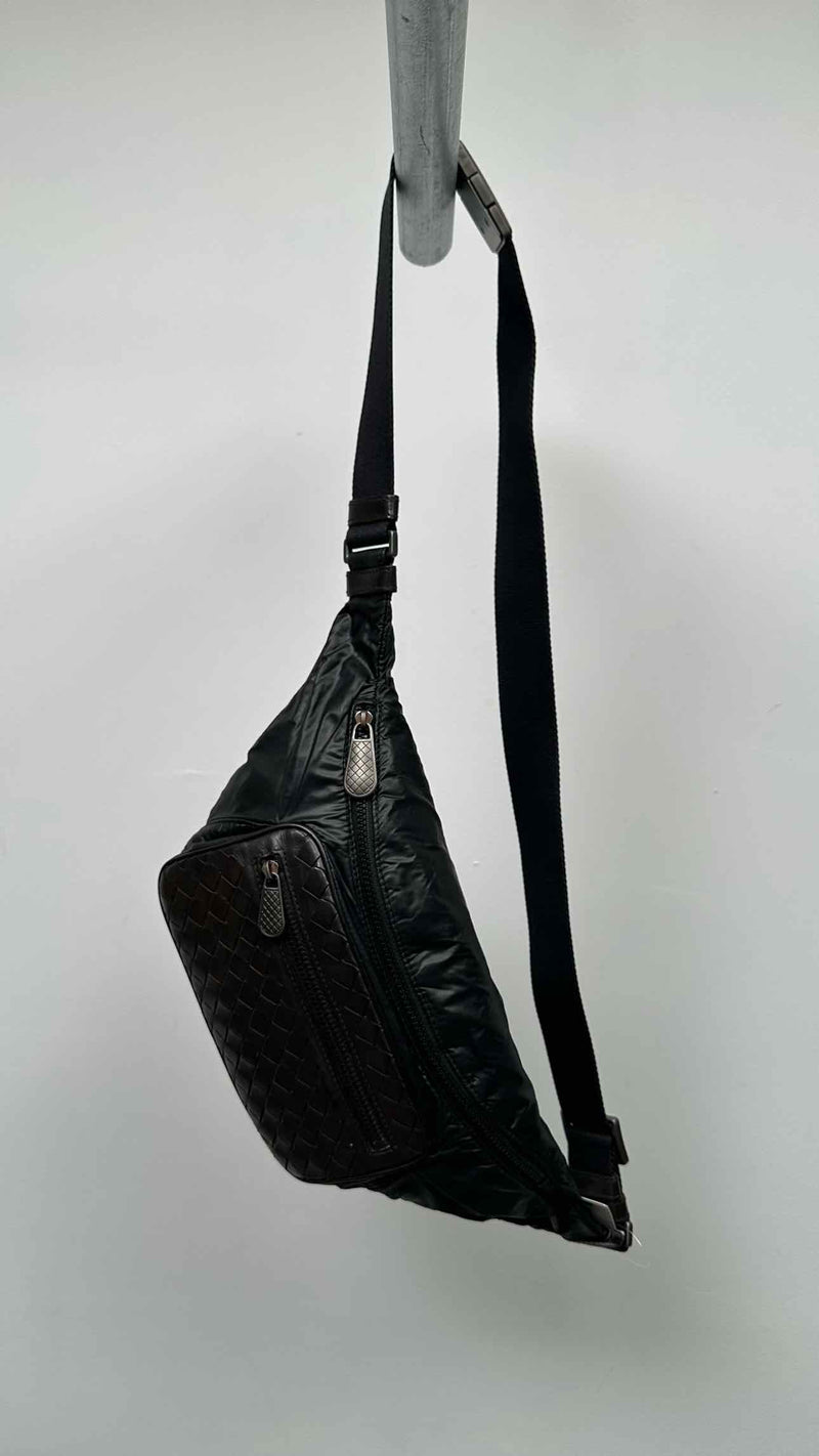 Bottega Veneta Intrecciato Waist Leather Bag