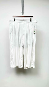 Yohji Yamamoto Pour Homme Cropped Wide Easy Pants