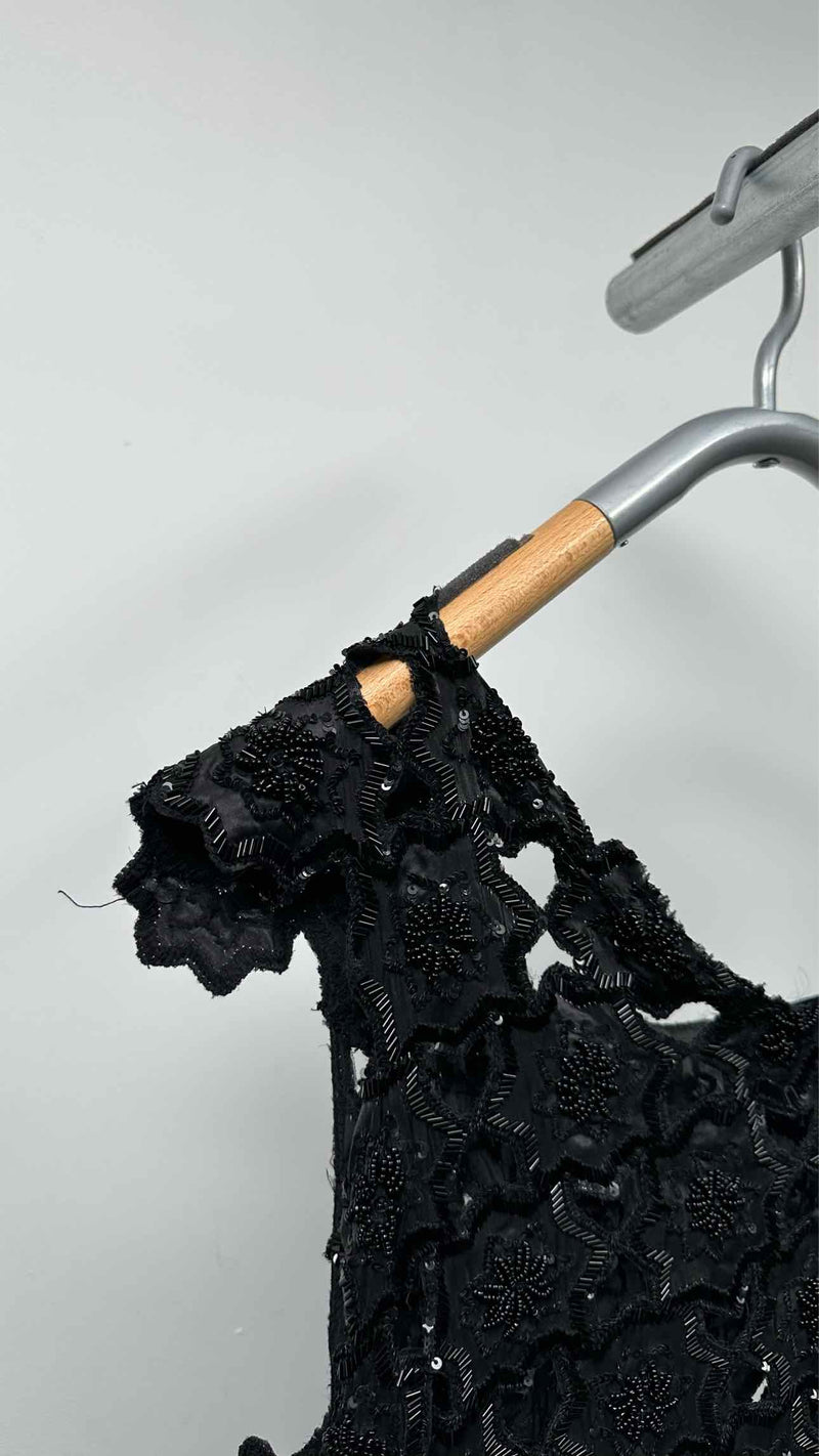 Yohji Yamamoto N/S Beaded Silk Dress