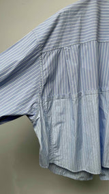 Balenciaga Oversized Docking Stripe Shirt