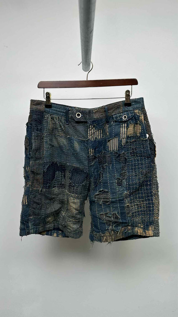 Kapital Boro Denim Shorts