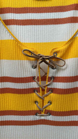 Miu Miu N/S Border Long Dress