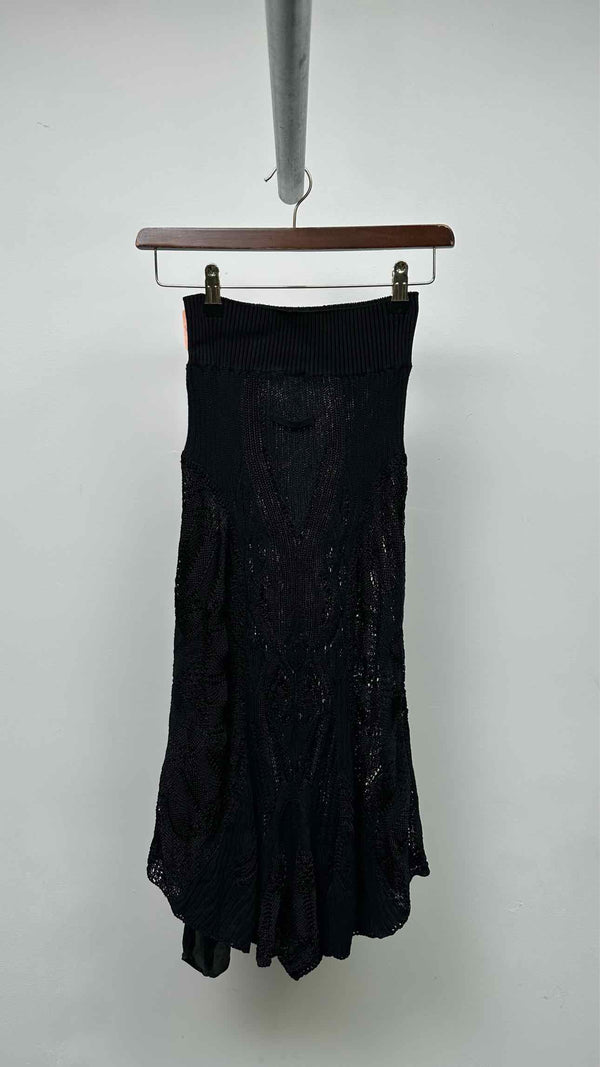 Jean Paul Gaultier Crochet-knit Skirt