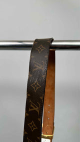 Louis Vuitton Monogram Leather Belt