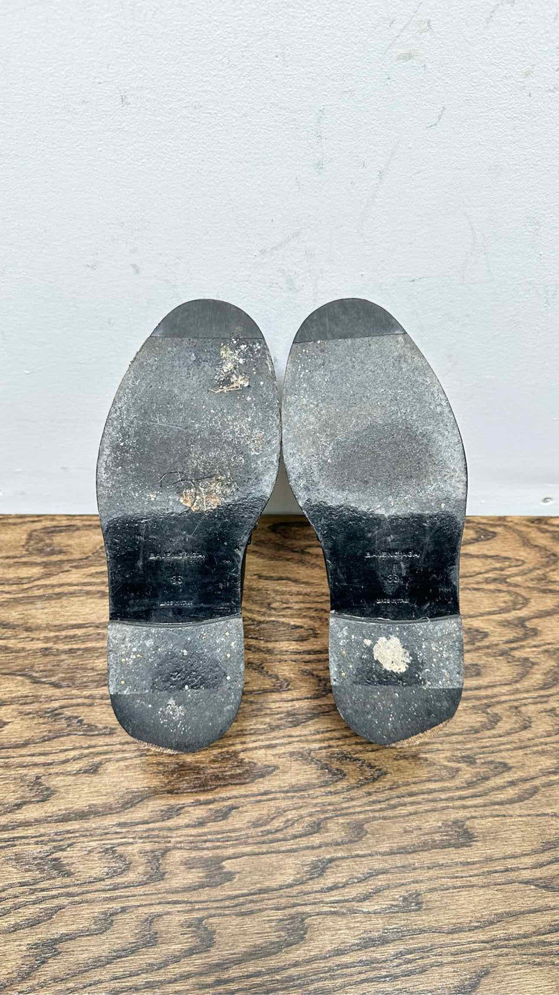 Balenciaga Studded Accent Loafers