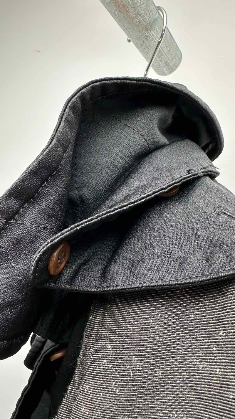 Comme Des Garcons Homme Plus Double-Breast Armor Trench Coat