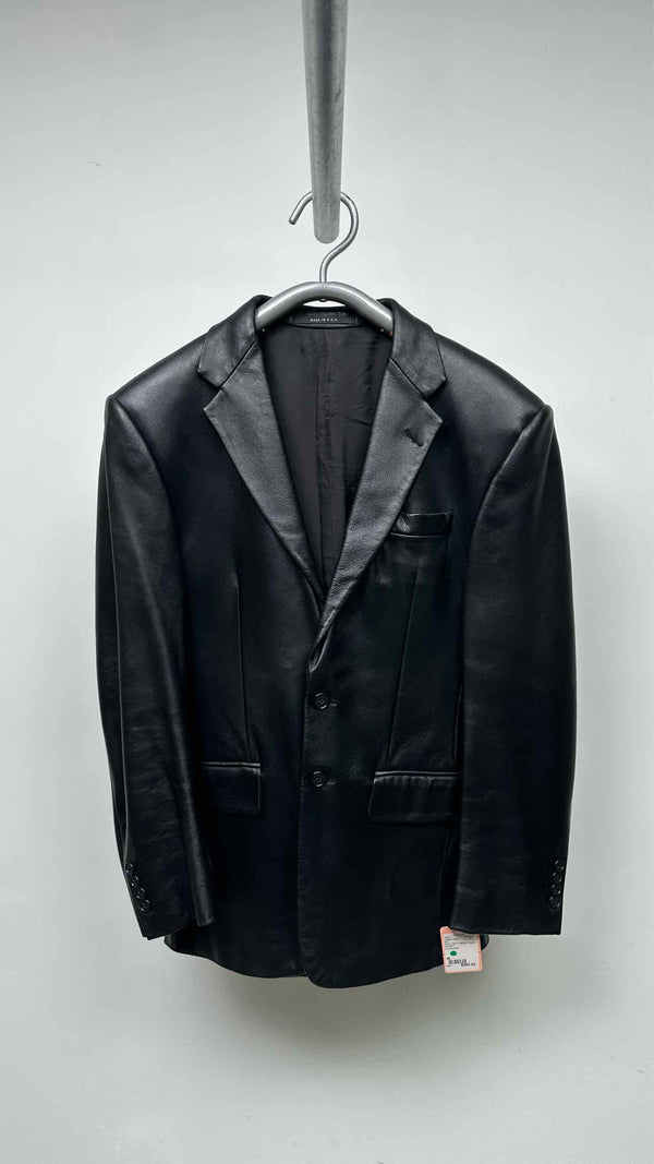 R13 Oversized Leather Jacket