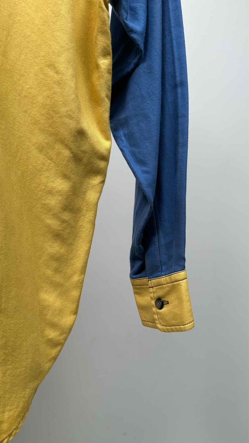 Issey Sport Color-Blocking Embroidered Shirt