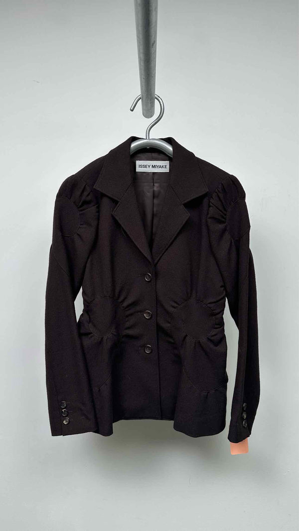 Issey Miyake Gathered Detailed Jacket