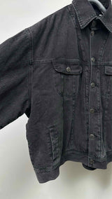 Willy Chavarria Oversize Quilted Lining Denim Jacket