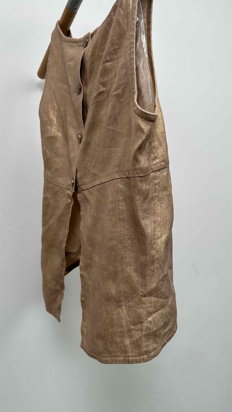 Chanel N/S Waxed Top