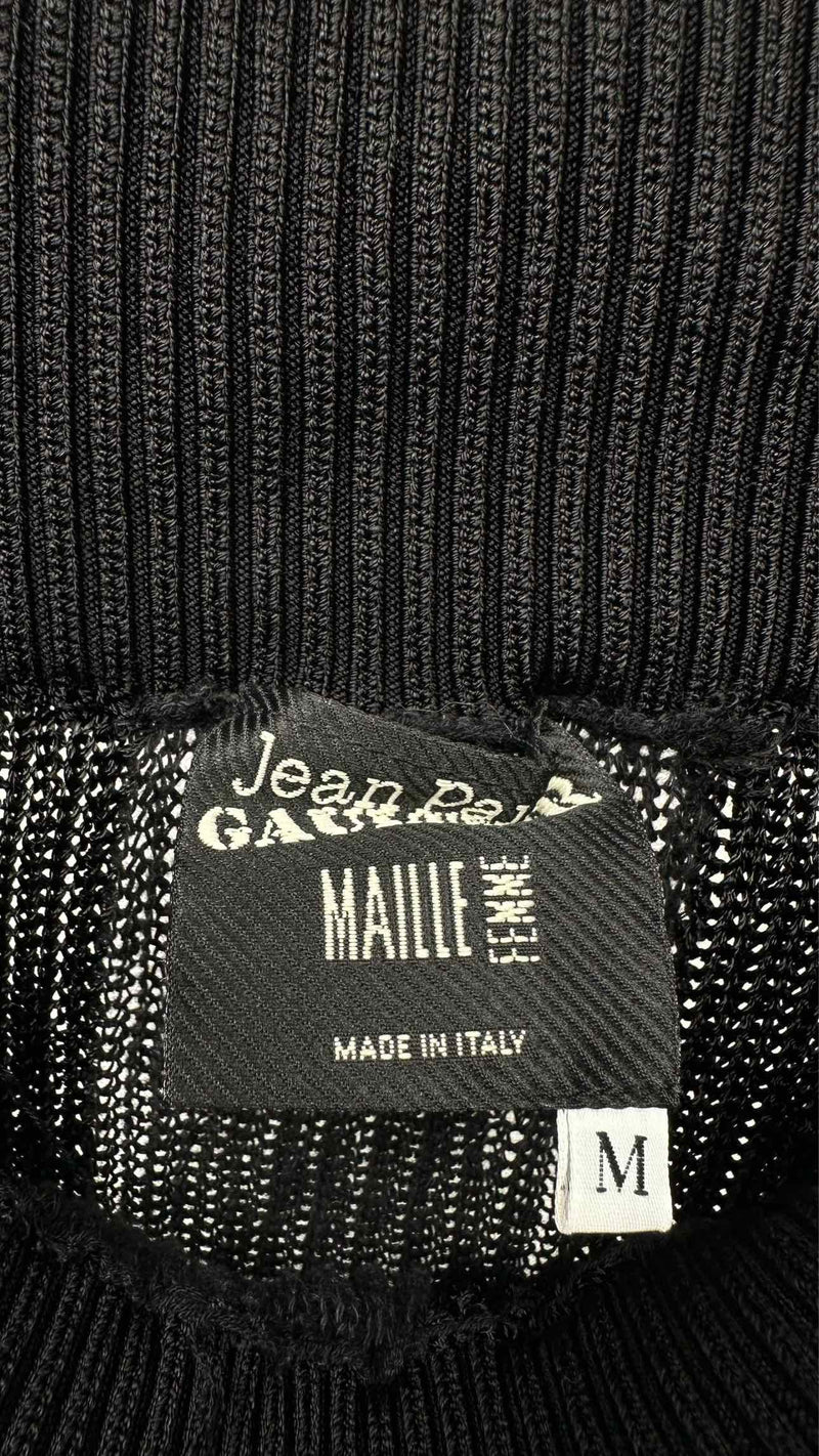 Jean Paul Gaultier Crochet-knit Skirt