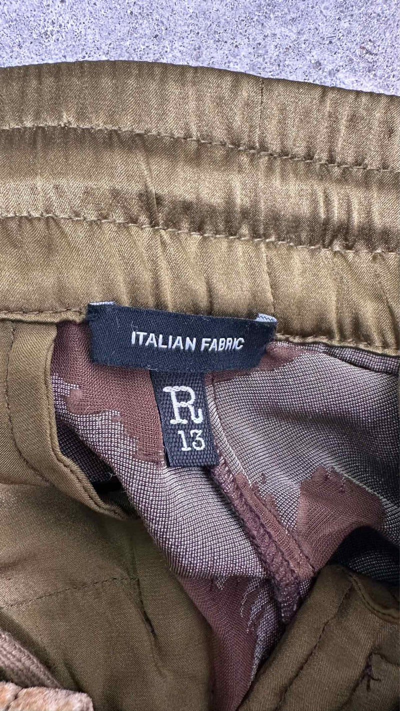 R13 Velvet-Mesh Pants