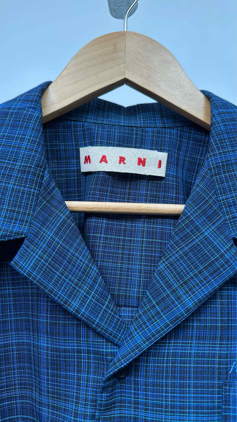 Marni S/S Plaid Shirt