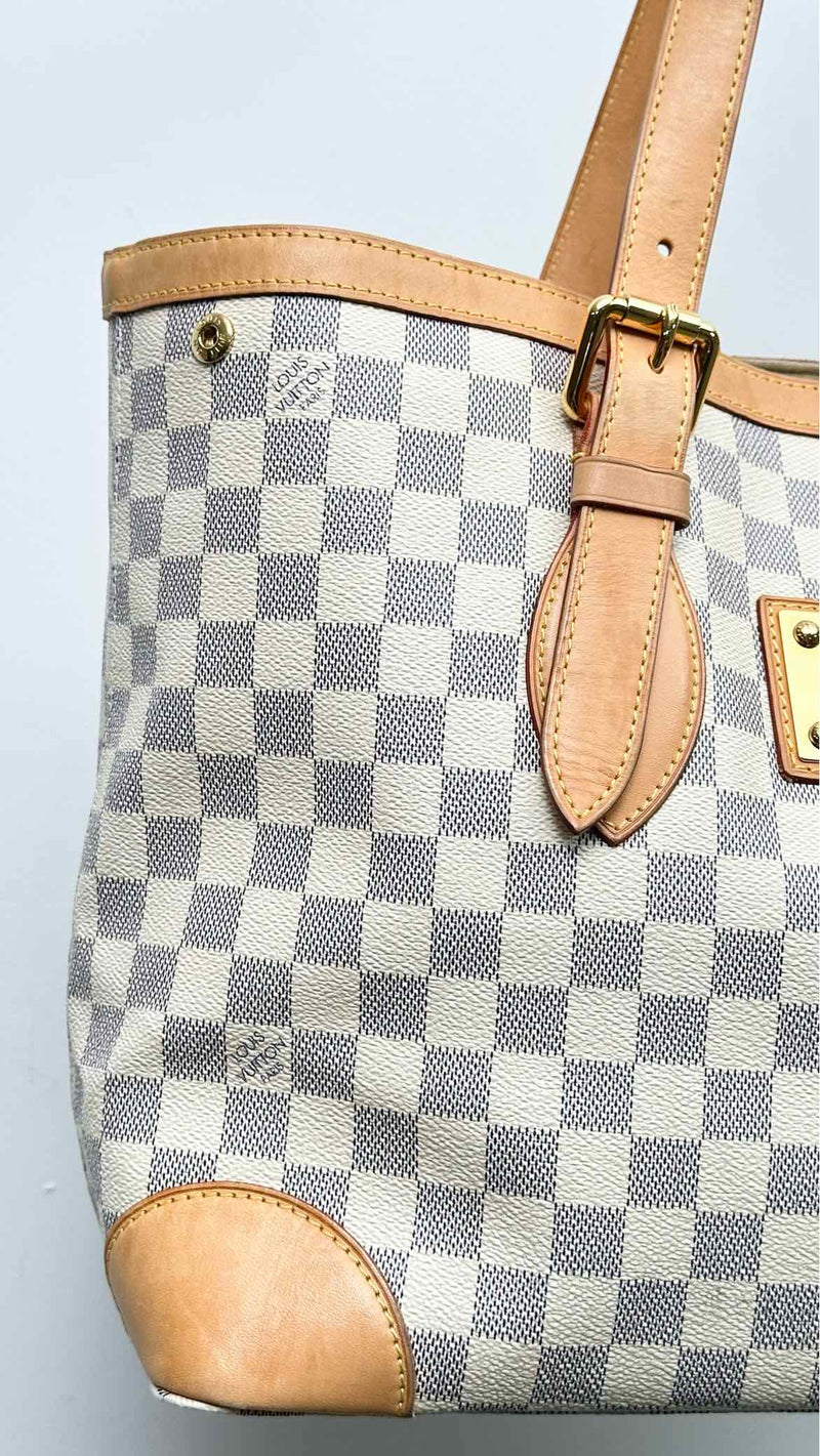 Louis Vuitton Damier Azur Hampstead Bag