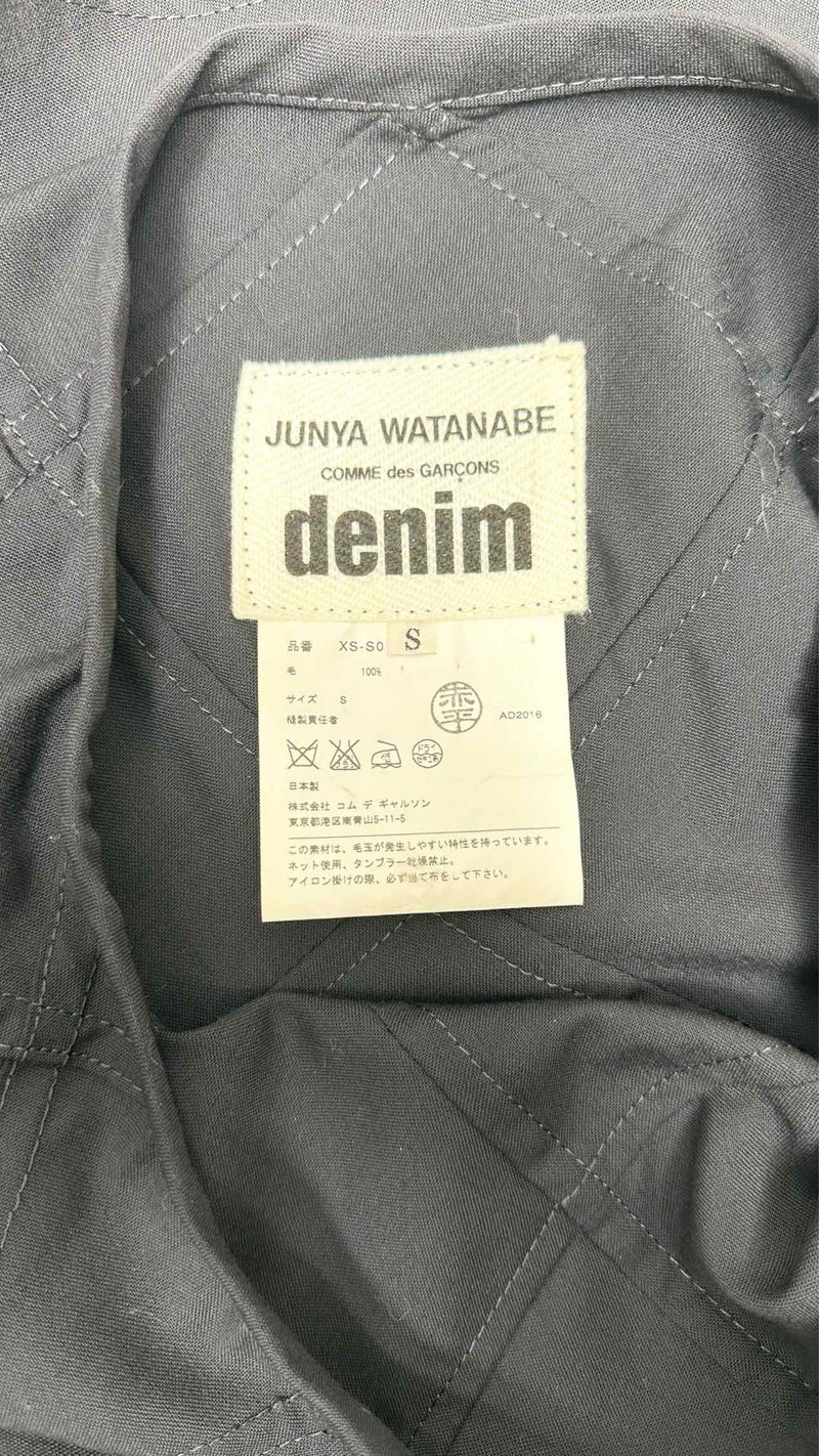 Junya Watanabe Denim Multi-Seam Skirt