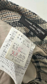 Comme Des Garcons Homme Plus Check Wool Suits