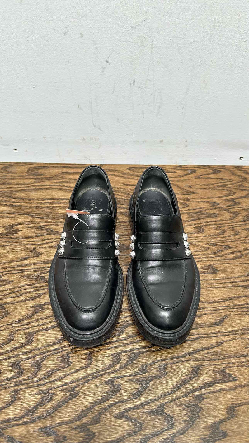 Balenciaga Studded Accent Loafers