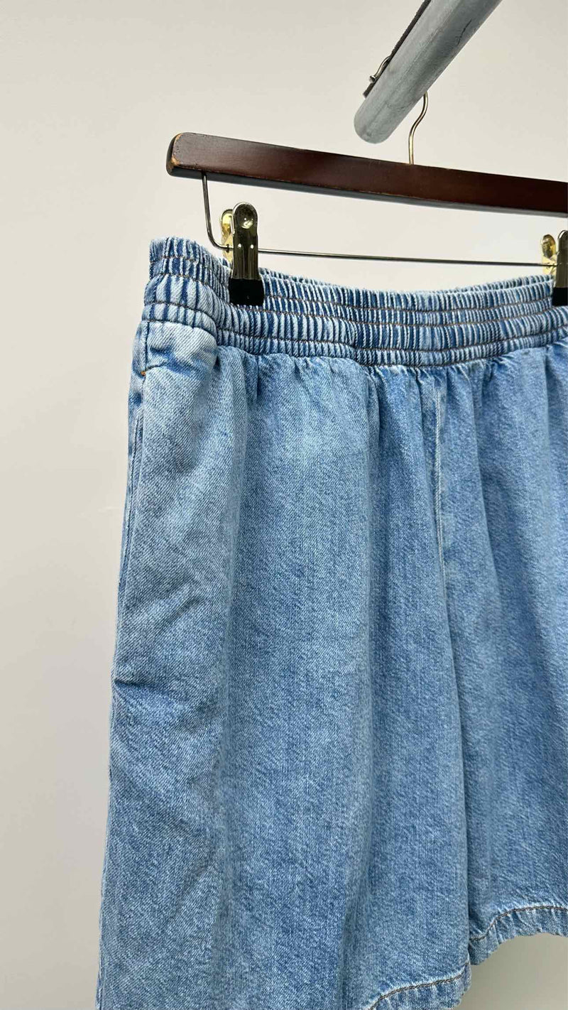 Acne Studios Wide Easy Denim Shorts