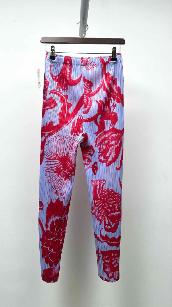 Pleats Please Floral Pleated Pants