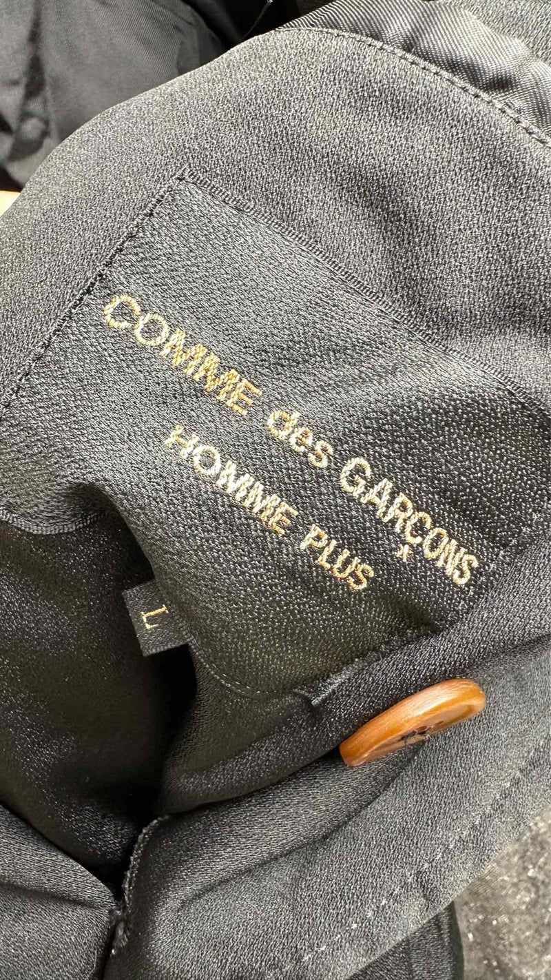 Comme Des Garcons Homme Plus Double-Breast Armor Trench Coat