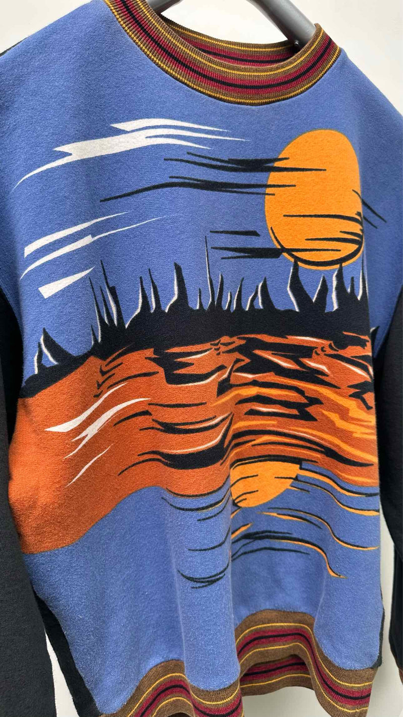 PRADA Sunset Landscape Sweatshirt