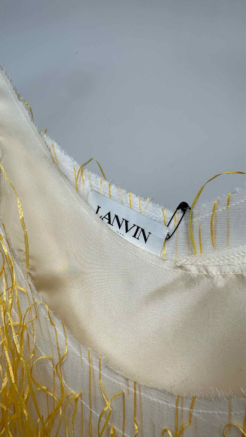Lanvin Fringe Detail Tank Top