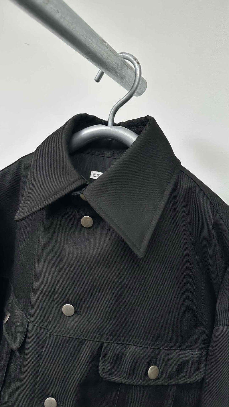 Willy Chavarria Oversized Quilted-lining TrackerJacket