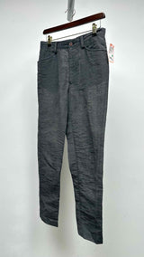 Issey Miyake Wrinkly Piping Detailed  Suits
