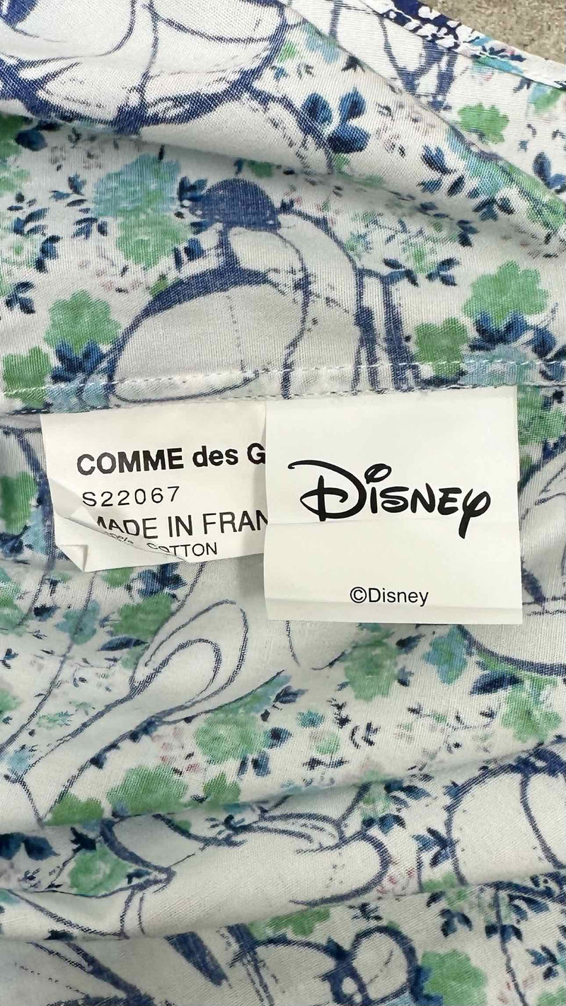 Comme Des Garçons Shirt X Disney Mickey Mouse Printed Shirt