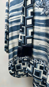 Dolce & Gabbana Half-sleeve Front-tie Printed Shirt