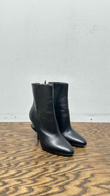 Margiela Cut-out Letaher Ankle Boots
