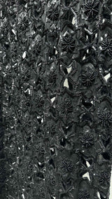 Yohji Yamamoto N/S Beaded Silk Dress