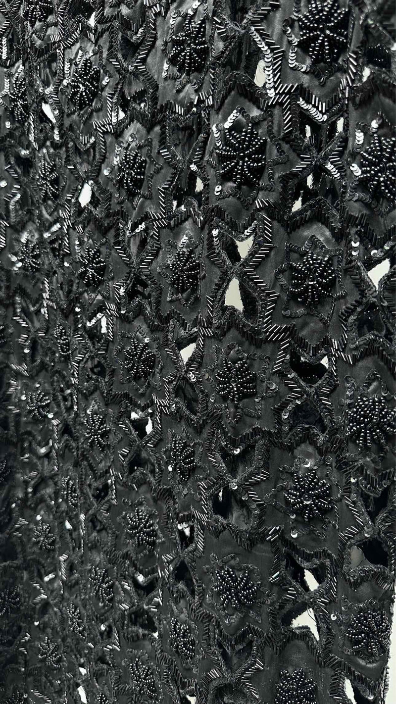 Yohji Yamamoto N/S Beaded Silk Dress