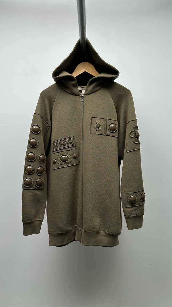 Marc Jacobs Detailed Zip-up Hoodie