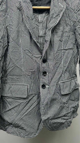 Comme Des Garçons Homme Deux Check Suits