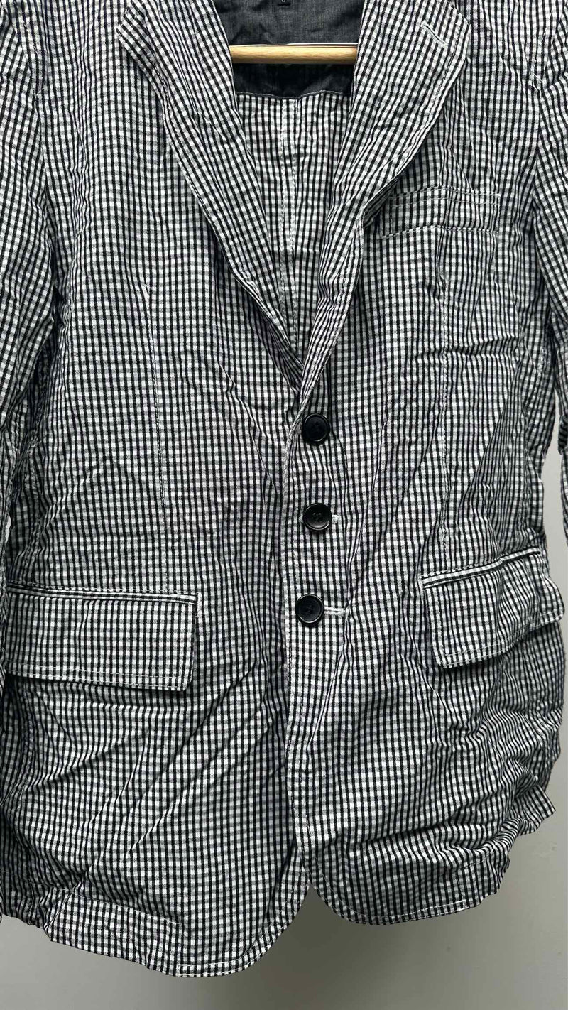 Comme Des Garçons Homme Deux Check Suits