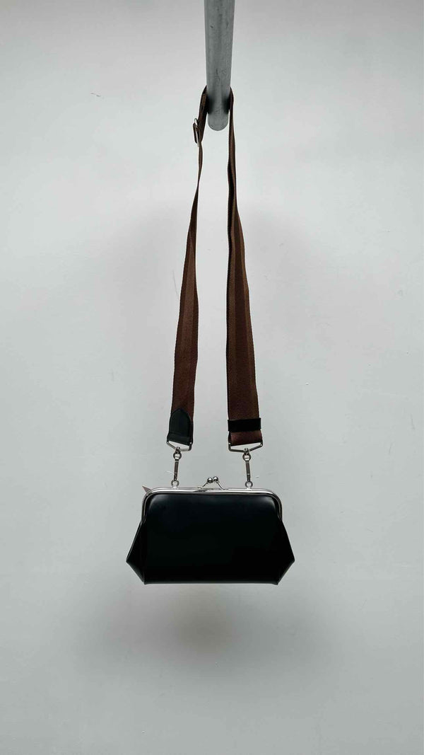 Comme Des Garcons Kiss-Rock Leather Cross Body Bag