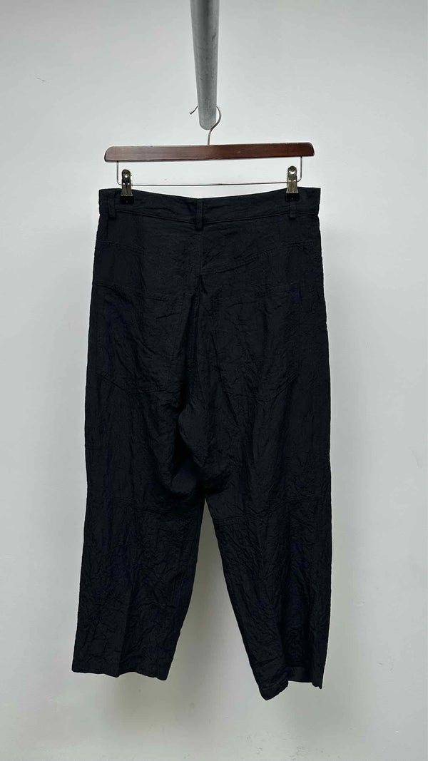Forme D'expression Oversized Cropped Linen Pants