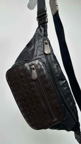 Bottega Veneta Intrecciato Waist Leather Bag