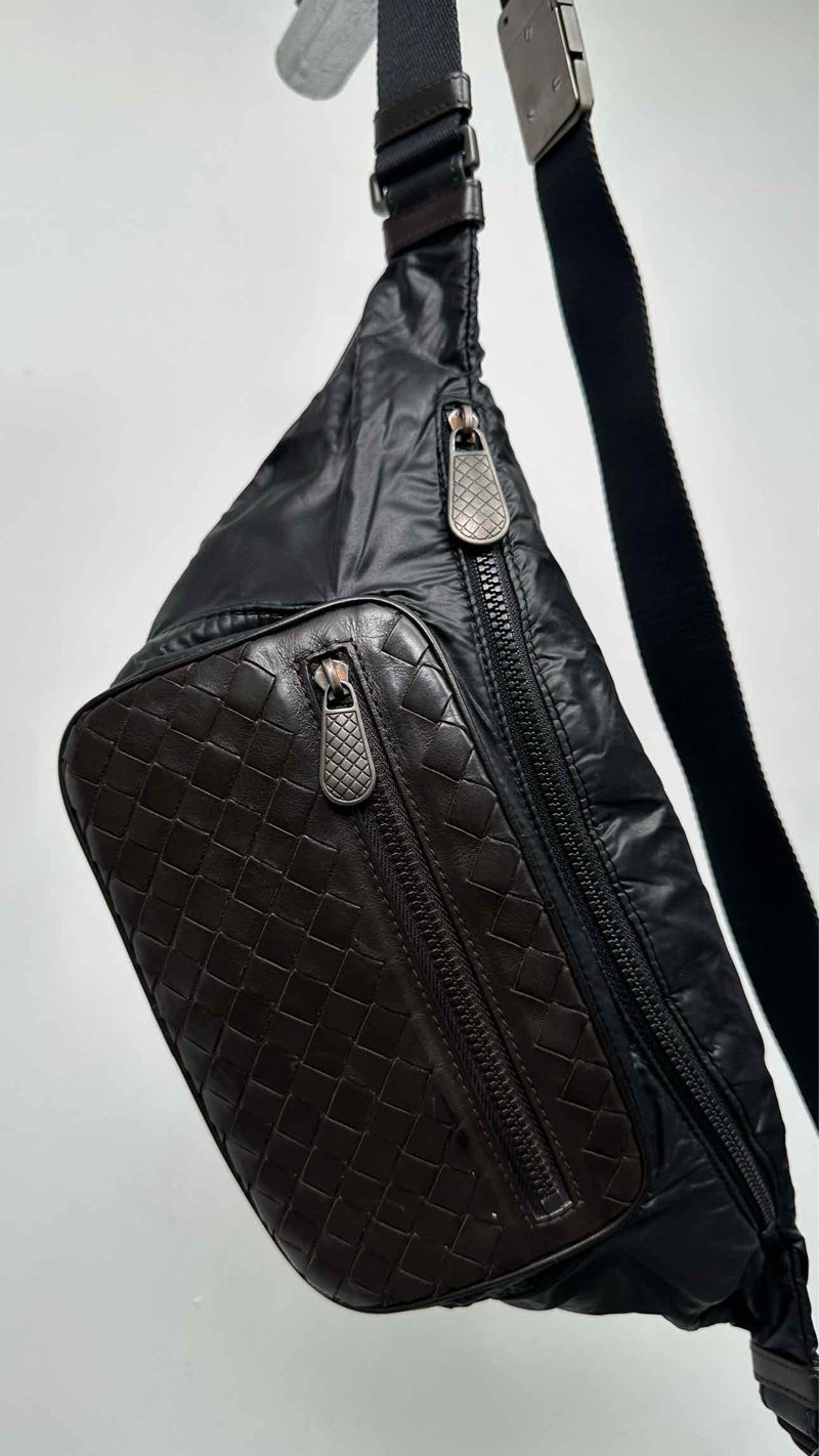 Bottega Veneta Intrecciato Waist Leather Bag
