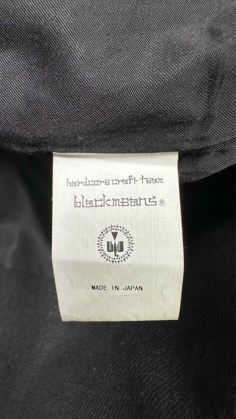 Blackmeans Oversized Jacquard Kimono Jacket
