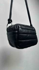 Marimekko Padded Leather Shoulder Bag
