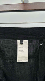 Forme D'expression Oversized Cropped Linen Pants