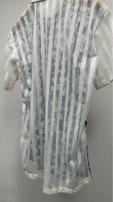 Comme Des Garçons Shirt S/S Floral Mesh Shirt