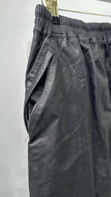 Rick Owens Basket Swingers Leather Shorts