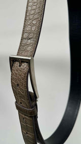 PRADA Crocodile Leather Belt