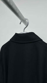 Yohji Yamamoto Pour Homme Tasmania Flannel Single Long Coat